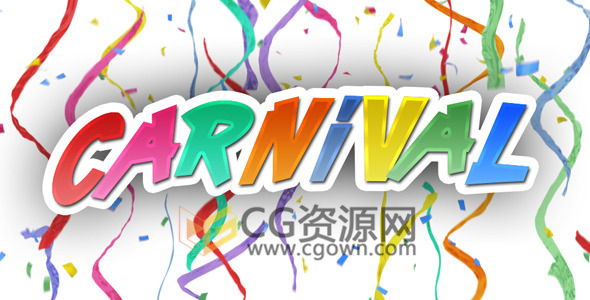 彩色纸屑掉落动画庆祝聚会孩子生日快乐场面 高清视频素材