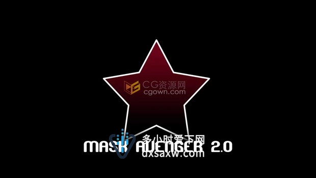 BAO Mask Avenger v2.7.4 AE三维路径遮罩顶点切线控制插件