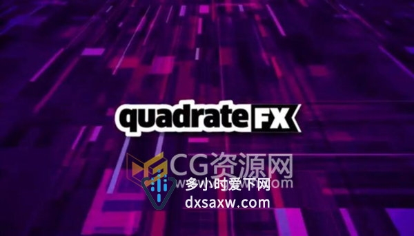 quadrateFX v1.0 AE脚本矩阵图形背景生成器下载