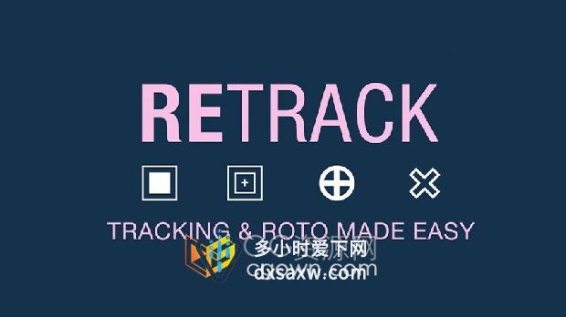 ReTrack v2.0 AE脚本重新调整编辑修改不良跟踪数据