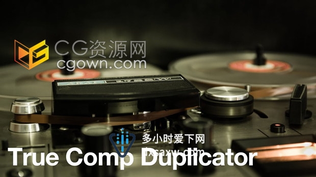 True Comp Duplicator v3.9.14复制出独立合成中子合成工具-AE脚本