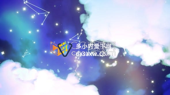 卡通星座天空动画音乐颁奖晚会教育科学游戏科幻儿童频道童谣背景视频