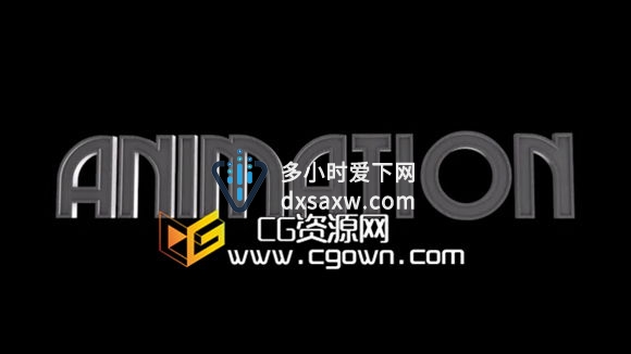 Cinema 4D制作层叠文字过场动画教程
