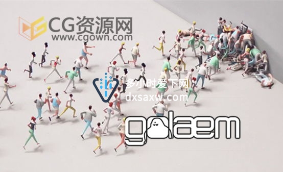 Golaem Crowd v6.3.4 支持Maya 2016-2018集群仿真插件