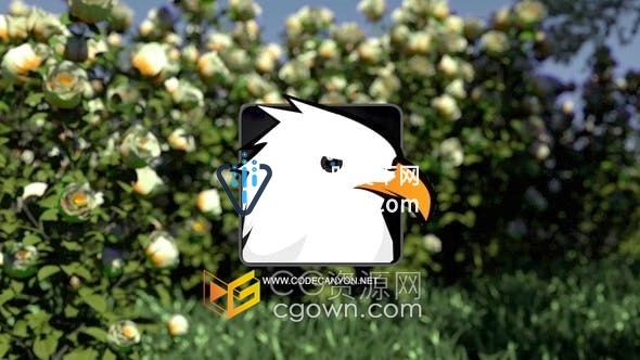 FCPX插件-玫瑰花园自然拍摄场景穿越视频片头动画模板