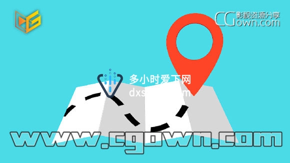 C4D教程 轻松制作物体对象折叠动画效果 如地图或小册子展示