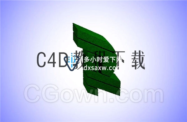 C4D R20使用顶点贴图与域转场动画视频教程下载