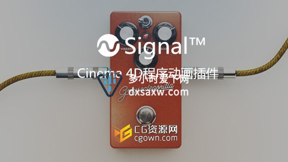 【GSG新插件】c4d程序无缝循环动画插件 Grayscalegorilla Signal v.1.0 for Cinema 4D