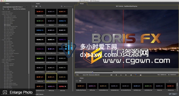 达芬奇11特效插件 Boris Continuum Complete 9.0.3 for DaVinci Resolve (Win/Mac)