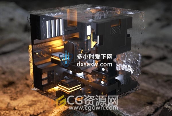 C4D MeshBoolean v1.5 多边形建模布尔插件 Cinema 4D R19