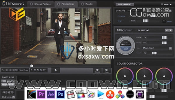 FilmConvert Pro MacOSX版本 2016.10月集合安装包