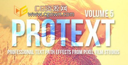 FCPX第五季动感三维文字特效插件 Pixel Film Studios Protext Vol.5 Final Cut Pro X