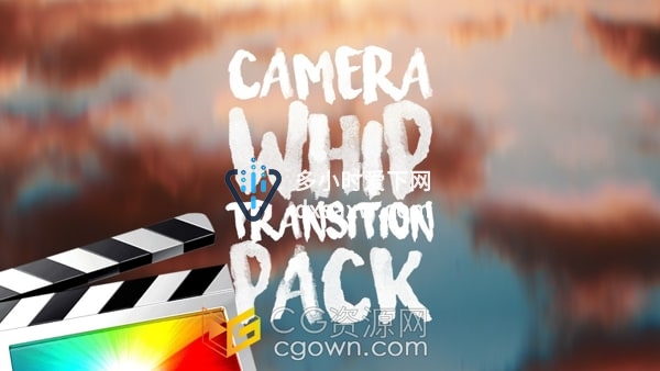 Camera Whip Transition FCPX插件16个摄像机镜头快速移动特效转场动画