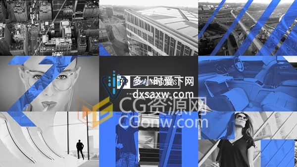 Transitions FCPX转场插件36组简洁图形公司企业商务转场动画