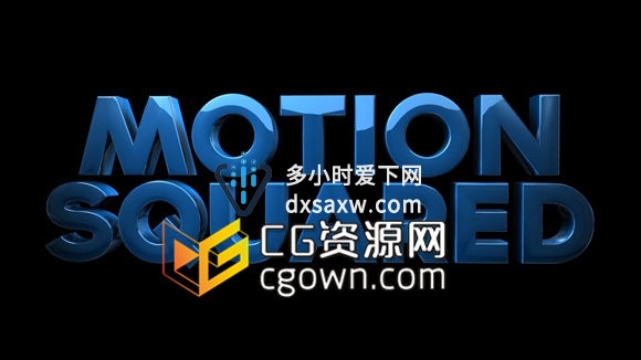 Cinema 4D创建非常好看的3D文字教程 包括反光板调节