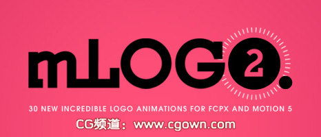 mLogo 2 for FCPX & Motion 5（30组LOGO动画）第二季