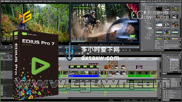 EDIUS Pro 7.50 Build 191 (x64) 非线性编辑软件 永久使用版