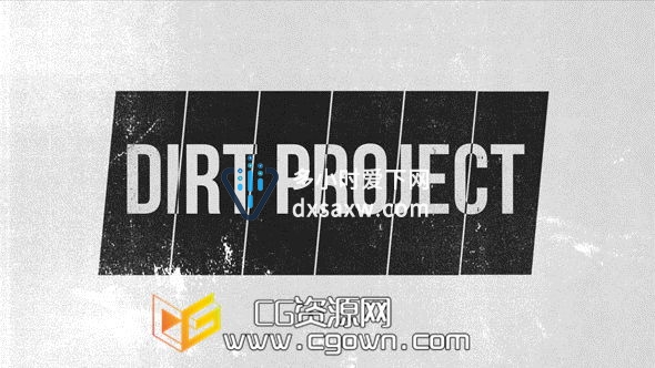 The Dirt Project Apple Motion模板