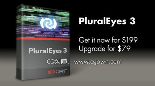 音频视频自动同步软件 Red Giant PluralEyes 3.3.2 Mac OS X