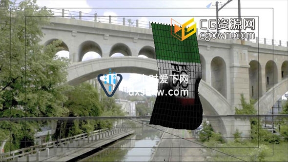 CINEMA 4D+Nuke制作旗帜视觉特效技术教程 VFX Techniques: Creating a CG Flag with
