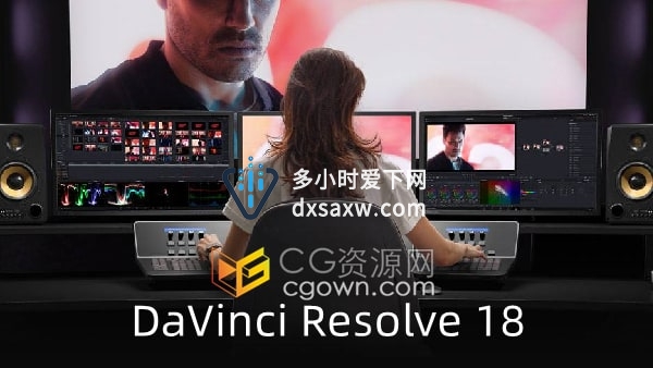 兼容苹果芯片Mac DaVinci Resolve Studio 18.0.1