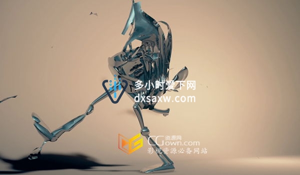 C4D教程 使用布几何力学撕毁运动图形 CINEMA 4D教程