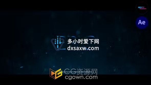AE模板-史诗电影预告片金属标题粒子动画Epic Cinematic Trailer