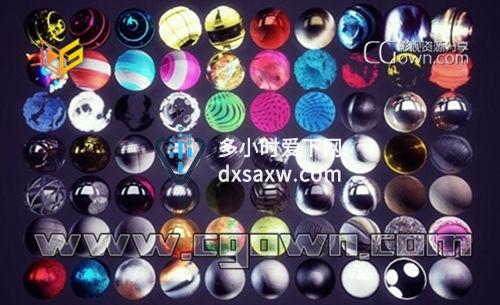 C4D材质贴图合集 Cinema4dmat Material Pack for Cinema 4D