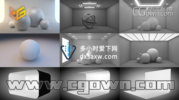 C4D灯光预设文件 MotionSquared Light Kit v3.0 Cinema 4D