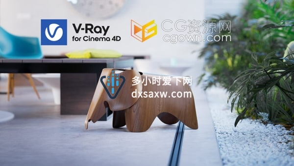 V-Ray Advanced 5.20.03 C4D插件设计师专业Vray渲染器工具