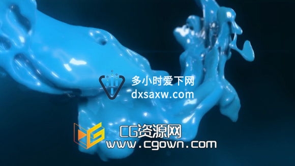 Cinema 4D用X-Particles2.5粒子插件创建嘈杂流体 影视包装教程