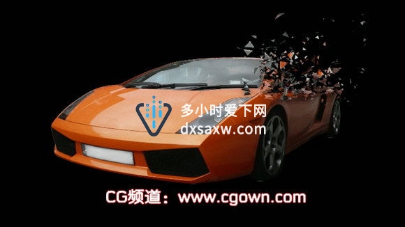 C4D – 像素碎片与PolyFX教程