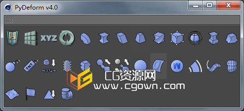 C4D 26种变形器工具合集插件 PyDeform v4.0 for Cinema4D R15