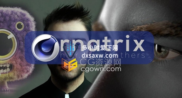 C4D插件Ornatrix v1.0.0.22027头发毛发羽毛模拟Cinema 4D R19-R21版本下载