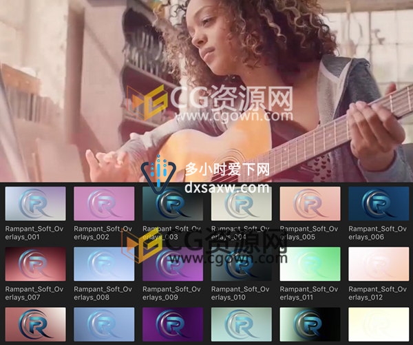 FCPX插件 40种小清新唯美柔和光效闪烁特效 Final Cut Pro X插件