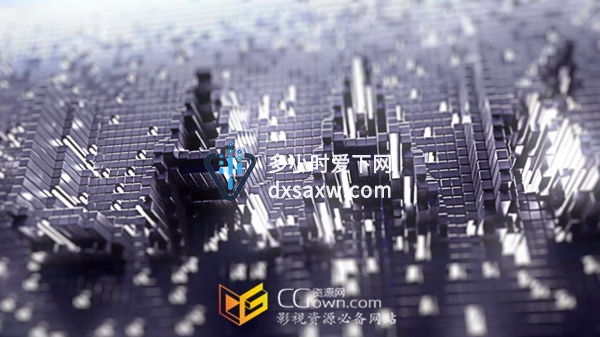 C4D教程 利用黑白视频驱动制作运动图形的图案动画效果