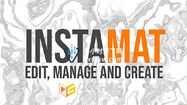 InstaMat v1.0.15 Blender插件饼状菜单编辑场景材质工作流程