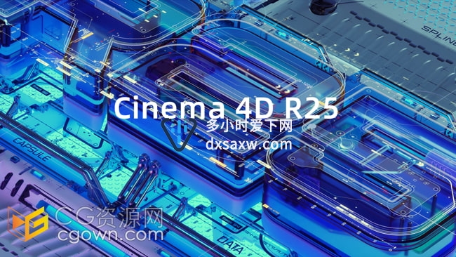 Mac版本C4D R25 Cinema 4D R25.101三维软件下载