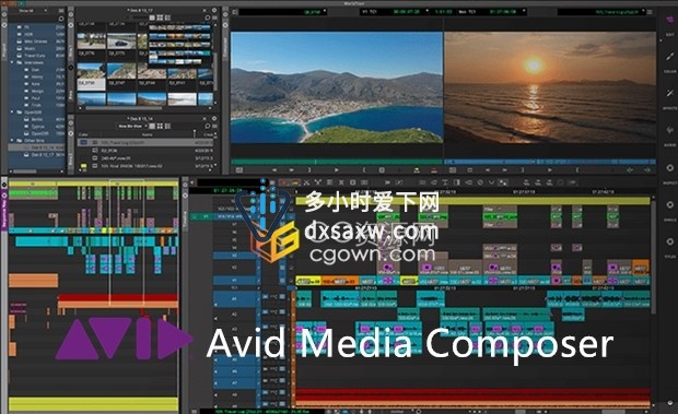 中文版Avid Media Composer 2021.2.0专业电影级视频编辑剪辑软件