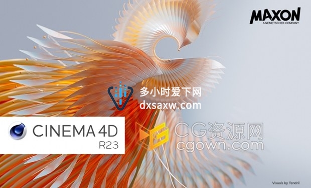 Mac中文版本Cinema 4D R23.110三维软件C4Dr23破解