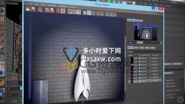 Cinema 4D学习教程 灯光照明渲染视频C4D教学