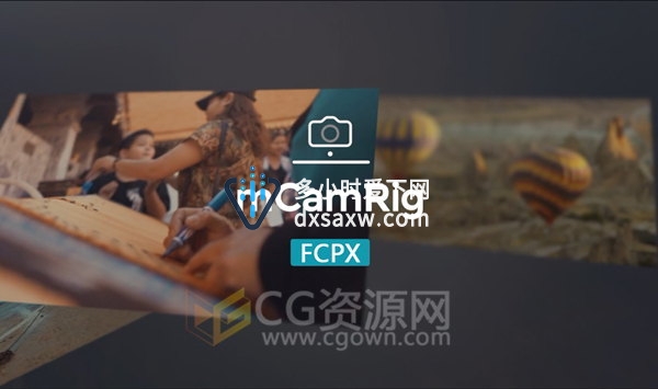 使用FCPX插件mCamRig制作摄像机三维透视图层控制工具 + 使用教程