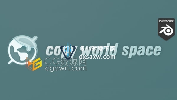 Copy World Space Blender插件模型属性复制粘贴工具
