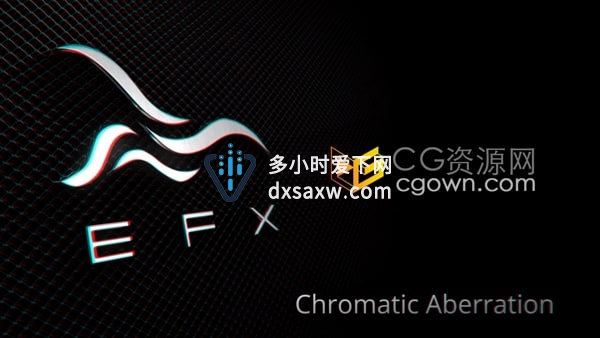 AE/PR插件EFX Chromatic Aberration v2.0.0添加或去除RGB色彩偏差分离效果