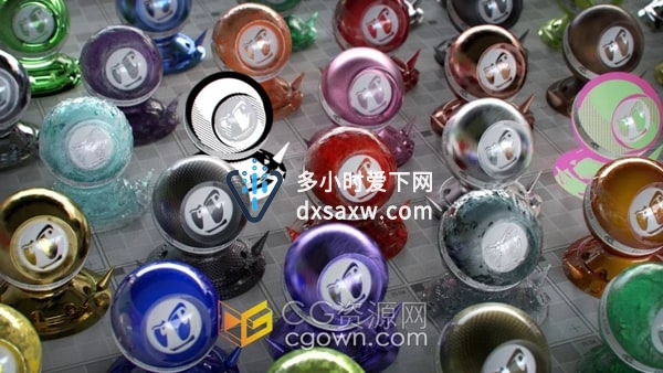 Blender视频课程学习如何建材质着色器各种各样材质效果
