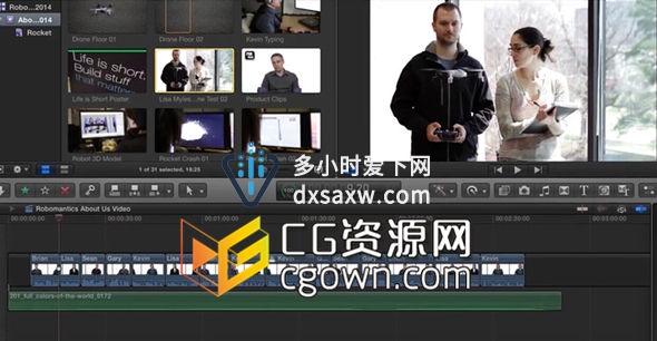 FCPX全面基础培训入门系列教程 Learning the Fundamentals in Final Cut Pro X (Digital-Tutors)