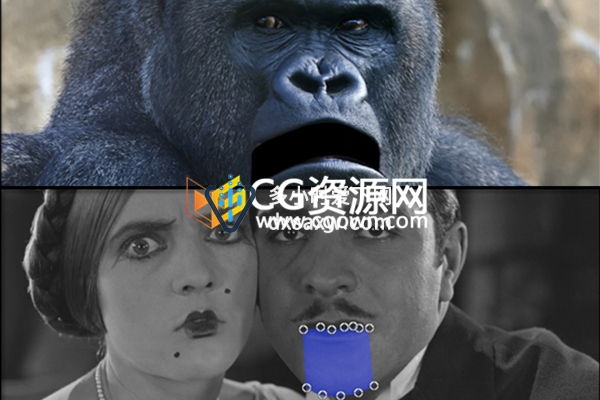 FCPX插件 人物图片制作口型像木偶说话动作效果 Final Cut Pro X插件