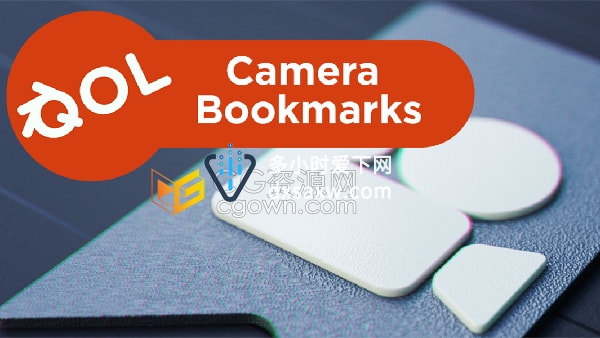 Qol Tools: Camera Bookmarks V1.5.0 Blender插件摄像机位置标签记录工具