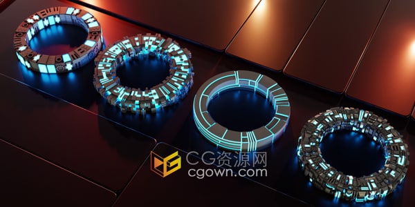 Plating Generator and Greebles v2.0 Blender插件随机生成多边形纹理建模工具