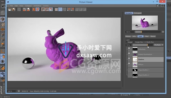 Cinema 4D R18 渲染基础全面学习 C4D教程